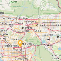 Motel 6 Anaheim - Fullerton East on the map